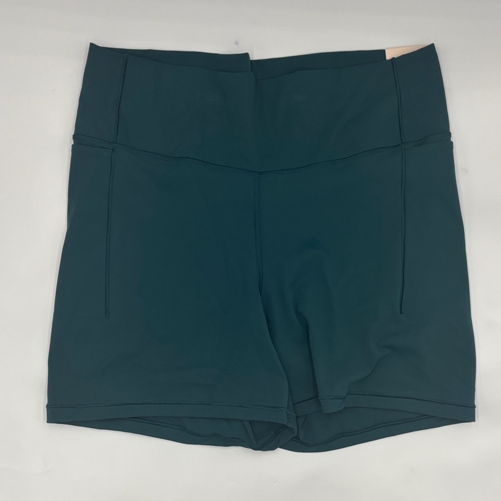 CALIA Inspire 5” Bike Shorts in Sea Green
